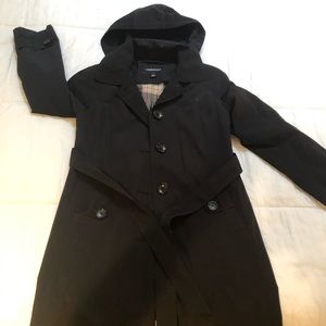 Ladies London Fog lined trench raincoat